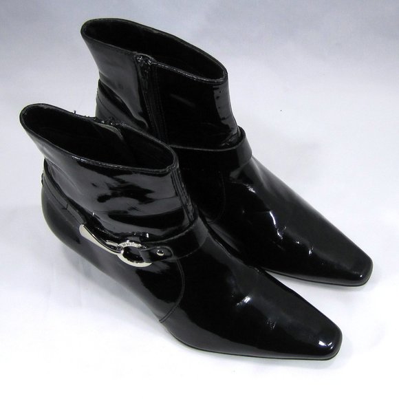 Anne Klein Blk iFlex GIBBS Ankle Booties Sz: 8M - Picture 5 of 8